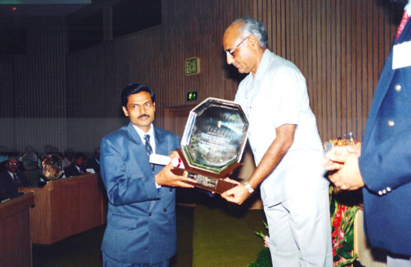 Award for Excellence in R&D (Electronics) – for the year 1996