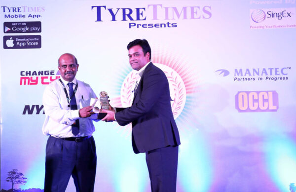 Tyre & Rubber industries Leadership Award – TRiLA for the year 2016