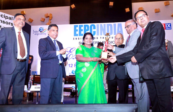 Regional Award for Star Performer in Exports from EEPC India – for the year 2018 – 2019